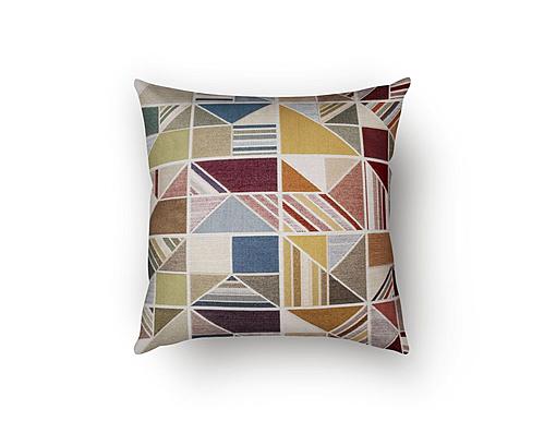 Deco Multi Decorative Throw Pillow by SIS Covers