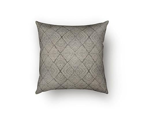 Deco Platinum Decorative Throw Pillow by SIS Covers