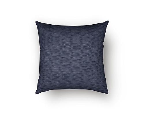 Fluctuate Bluestone Decorative Throw Pillow by SIS Covers