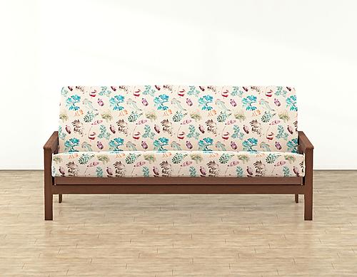Galapagos Coral Futon Cover by SIS Covers