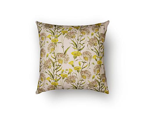 Garden Glory Decorative Throw Pillow by SIS Covers