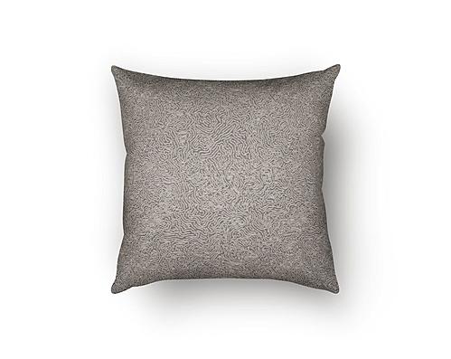 Jazz Club Silver Decorative Throw Pillow by SIS Covers