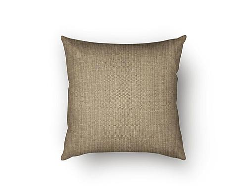 Linen Flax Decorative Throw Pillow by SIS Covers