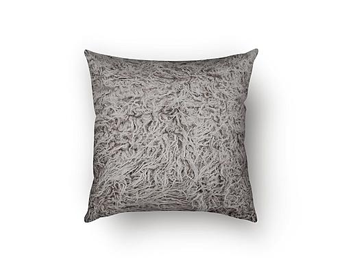 Llama Smoky Quartz Decorative Throw Pillow by SIS Covers