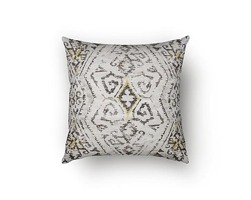 Malta Gold Decorative Throw Pillow by SIS Covers