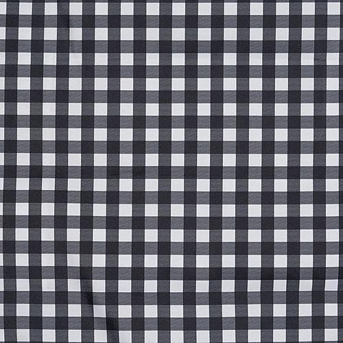 Mini Check Black Futon Cover by SIS Covers