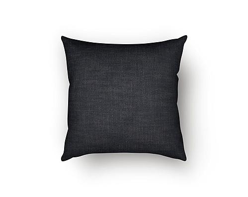 Overall Dark Indigo Decorative Throw Pillow by SIS Covers