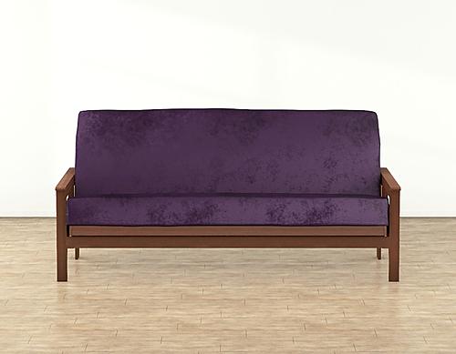 Padma Aubergine Futon Cover by SIS Covers