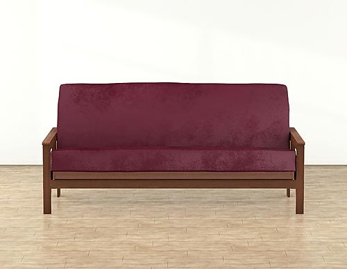 Padma Wine Futon Cover by SIS Covers
