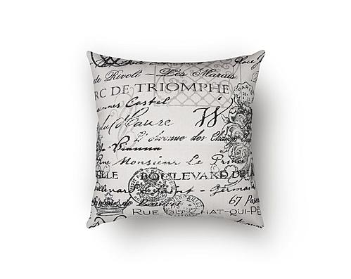 Promenade Decorative Throw Pillow by SIS Covers