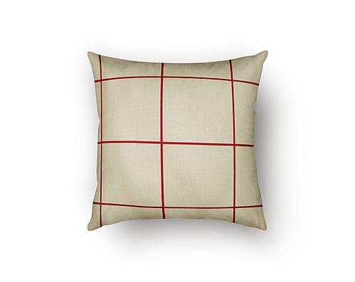 Quadrant Decorative Throw Pillow by SIS Covers