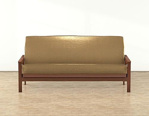Rendezvous Golden Futon Cover by SIS Covers
