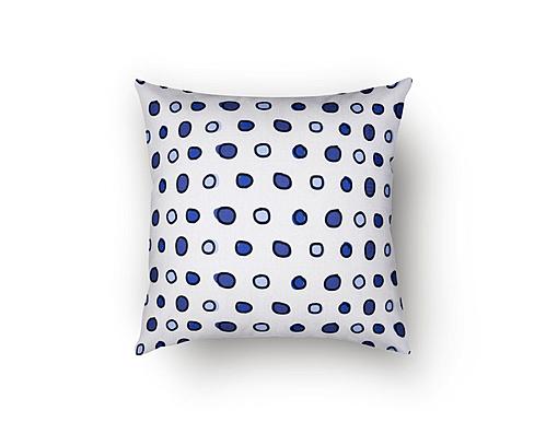 Rhapsody In Blue Decorative Throw Pillow by SIS Covers