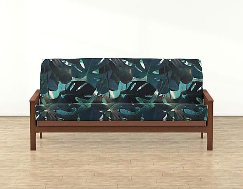 Royal Palms Futon Cover by SIS Covers