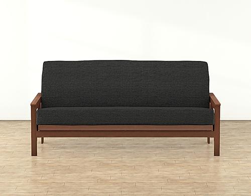 Redeem Stripe Ebony Futon Cover by SIS Covers