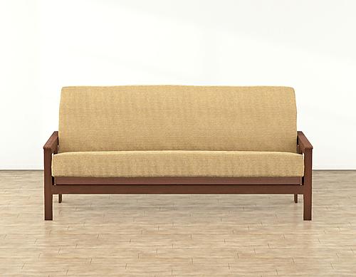 Redeem Stripe Marigold Futon Cover by SIS Covers