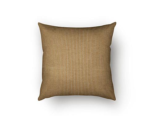 Redeem Stripe Walnut Decorative Throw Pillow by SIS Covers