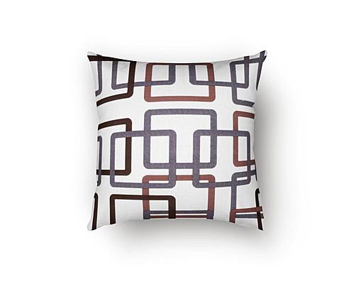 Square Fit Decorative Throw Pillow by SIS Covers