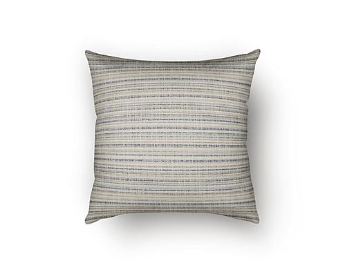 Sandpiper Stripe Ocean Decorative Throw Pillow by SIS Covers