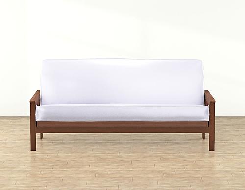 Suave White Futon Cover by SIS Covers