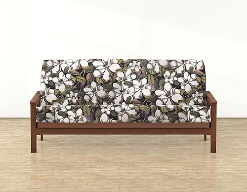 Sweet Magnolias Futon Cover by SIS Covers