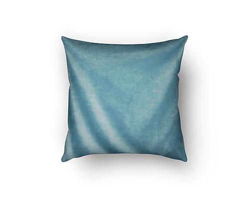 Tender Night Turquoise Decorative Throw Pillow by SIS Covers