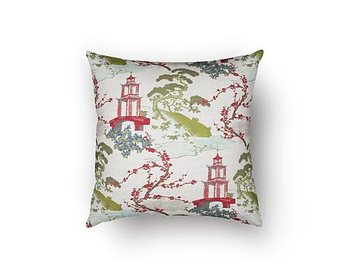 Tranquility Decorative Throw Pillow by SIS Covers