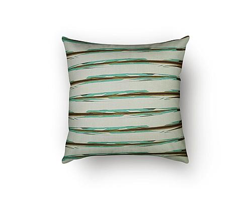 Umbrella Stripe Decorative Throw Pillow by SIS Covers