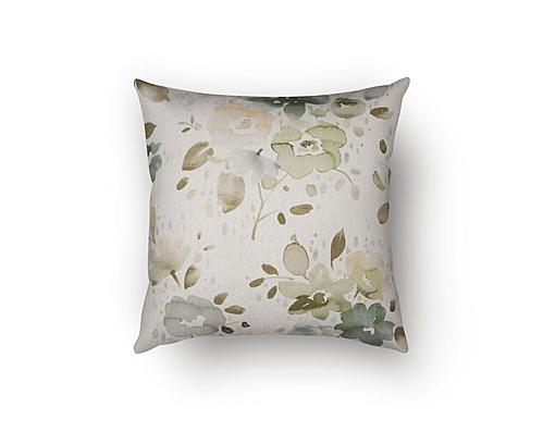 Water Lilies Decorative Throw Pillow by SIS Covers