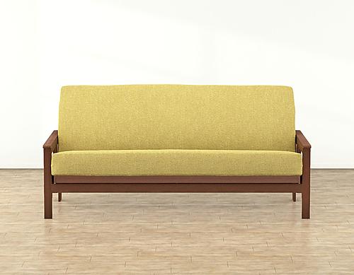 Window Box Citron Futon Cover by SIS Covers