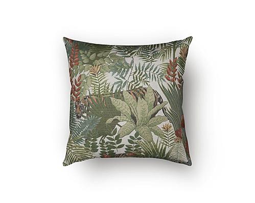 Wonderland Sage Decorative Throw Pillow by SIS Covers
