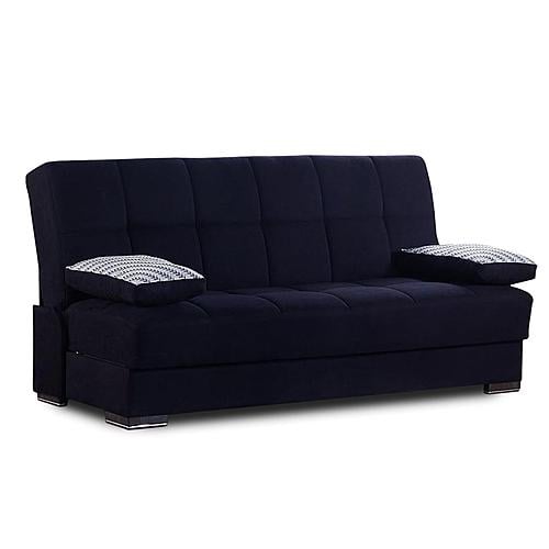 Soho Black Fabric Sofa Bed by Casamode