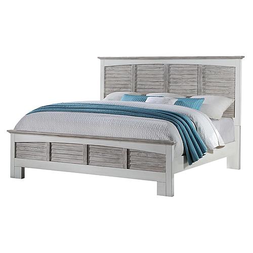 Islamorada King Bed - Dapple Grey by Lineage Collections