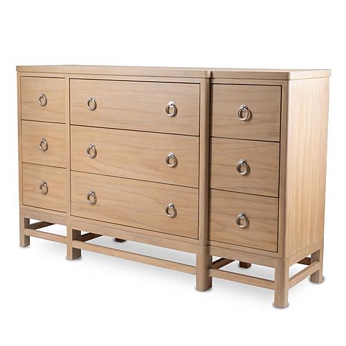 Monterey 9 Drawer Dresser - Sandstone by Lineage Collections