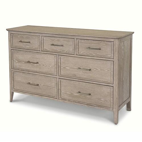 Cape May 7 Drawer Dresser - Glazed Driftwood by Lineage Collections