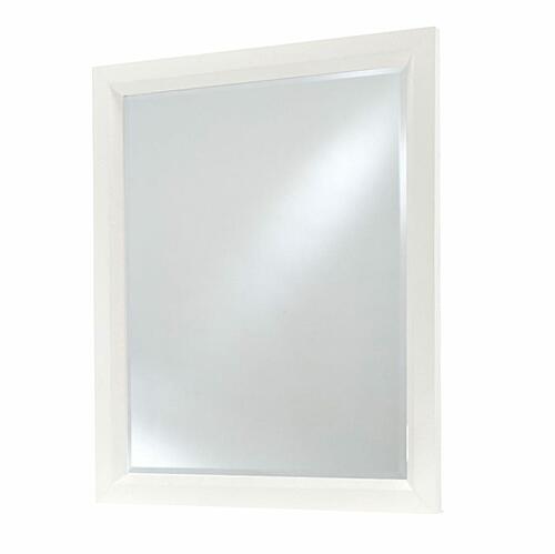 Miramar Mirror - Sand and Stark White by Lineage Collections