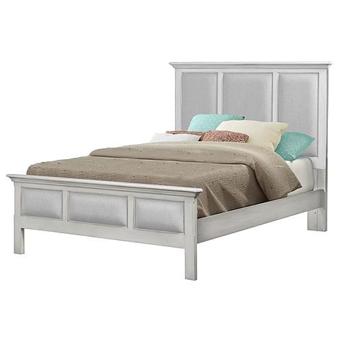Monaco Queen Bed - Blanc by Lineage Collections
