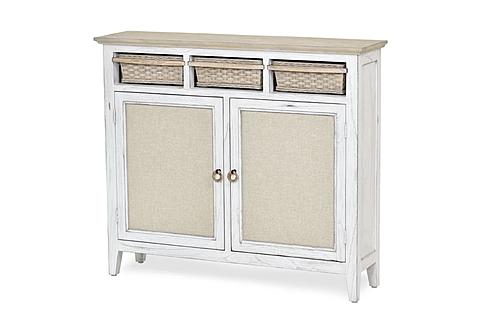 Captiva Island Entry Cabinet w/Baskets - Beach Sand by Sea Winds