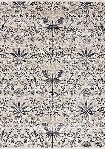 Samira Ornate Leaf Pattern Rug by Kalora