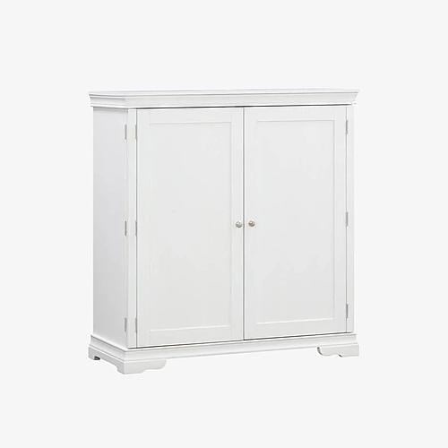 Sealy San Sebastian White Twin Murphy Cabinet Bed by Night & Day Furniture
