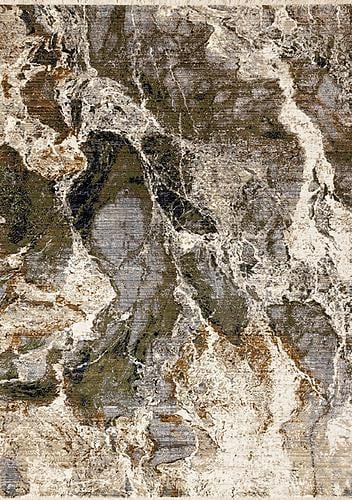 Serene Multi Distressed Marble Rug by Kalora