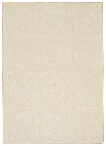 Serenity Ivory Geo Area Rug by KAS Rugs