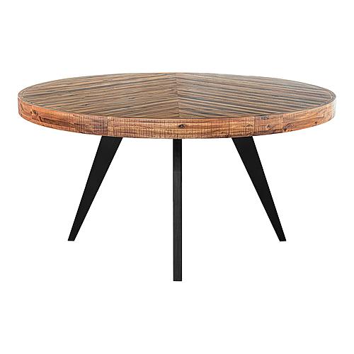 Parq 60in Round Dining Table Amber by Moe's Home Collection
