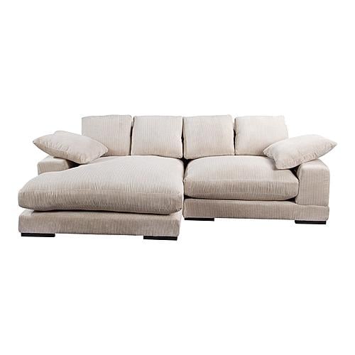 Plunge Sectional Cappuccino by Moe's Home Collection