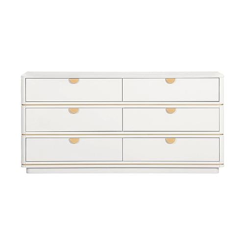 Julieta Cream 6 Drawer Dresser by TOV Furniture
