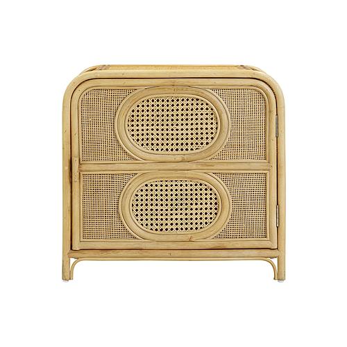 Tina Natural Rattan Nightstand by TOV Furniture