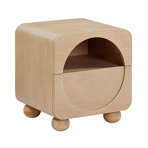 Moonrise Natural Ash Nightstand by TOV Furniture