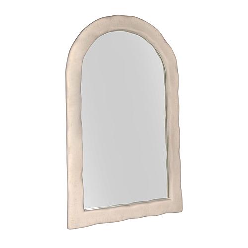Kaia Cream Textured Floor Mirror by TOV Furniture