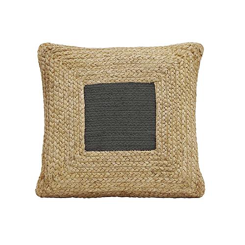 Blank Mind Black Square Accent Pillow by TOV Furniture