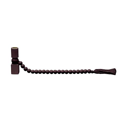 Harrison Merlot Wooden Candlestick by TOV Furniture